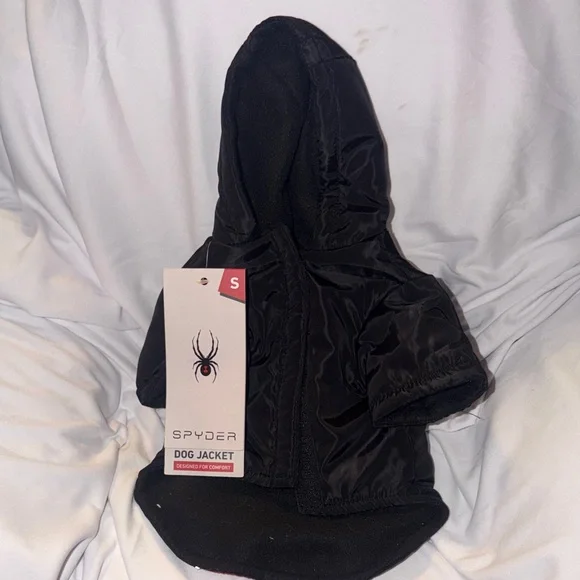 Spyder Black Pet Puffer Jacket - Picture 1 of 3